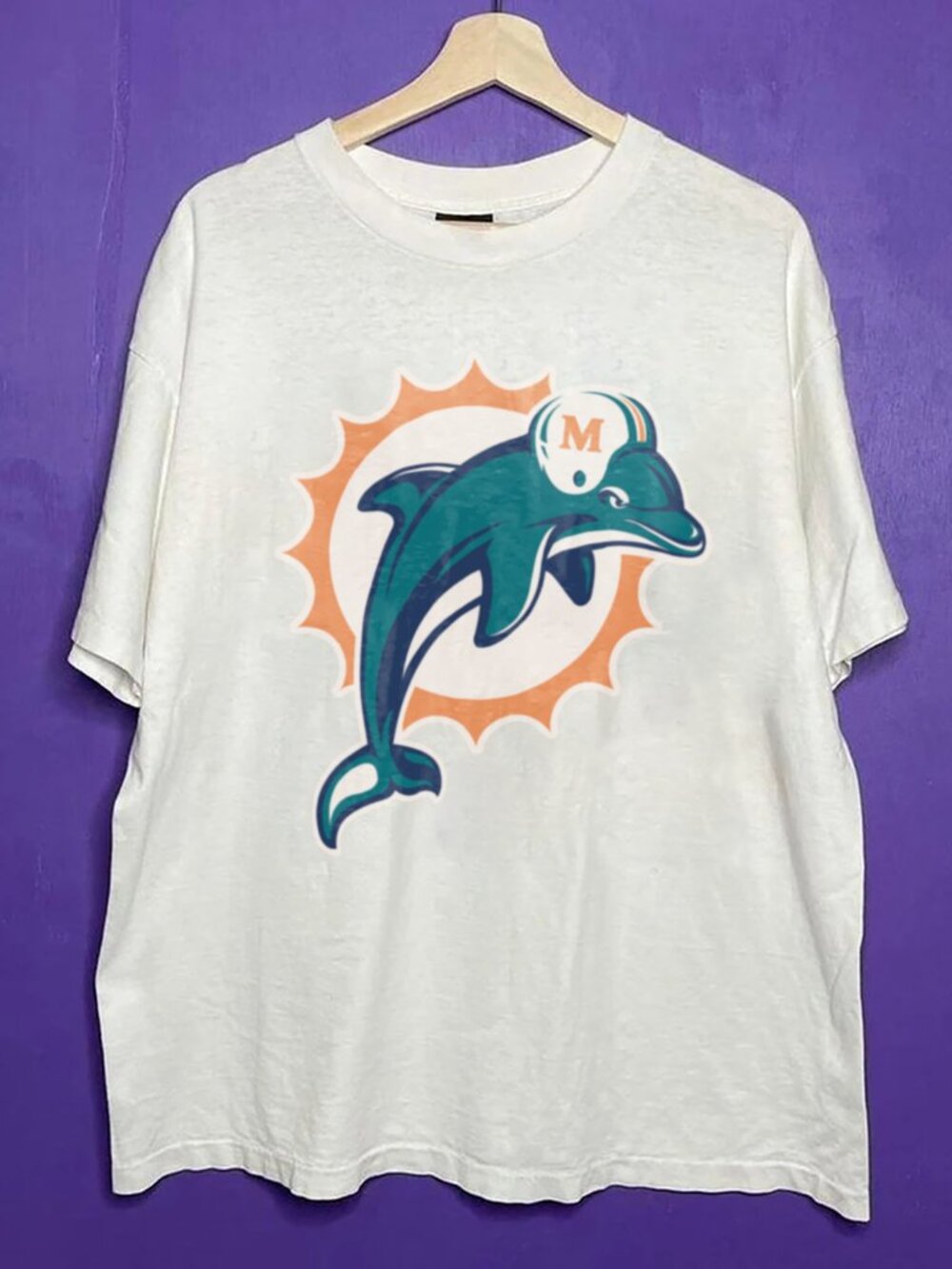 Vintage Miami Dolphins NFL Logo Shirt, Retro Football Miami Dolphins Shirt Tee